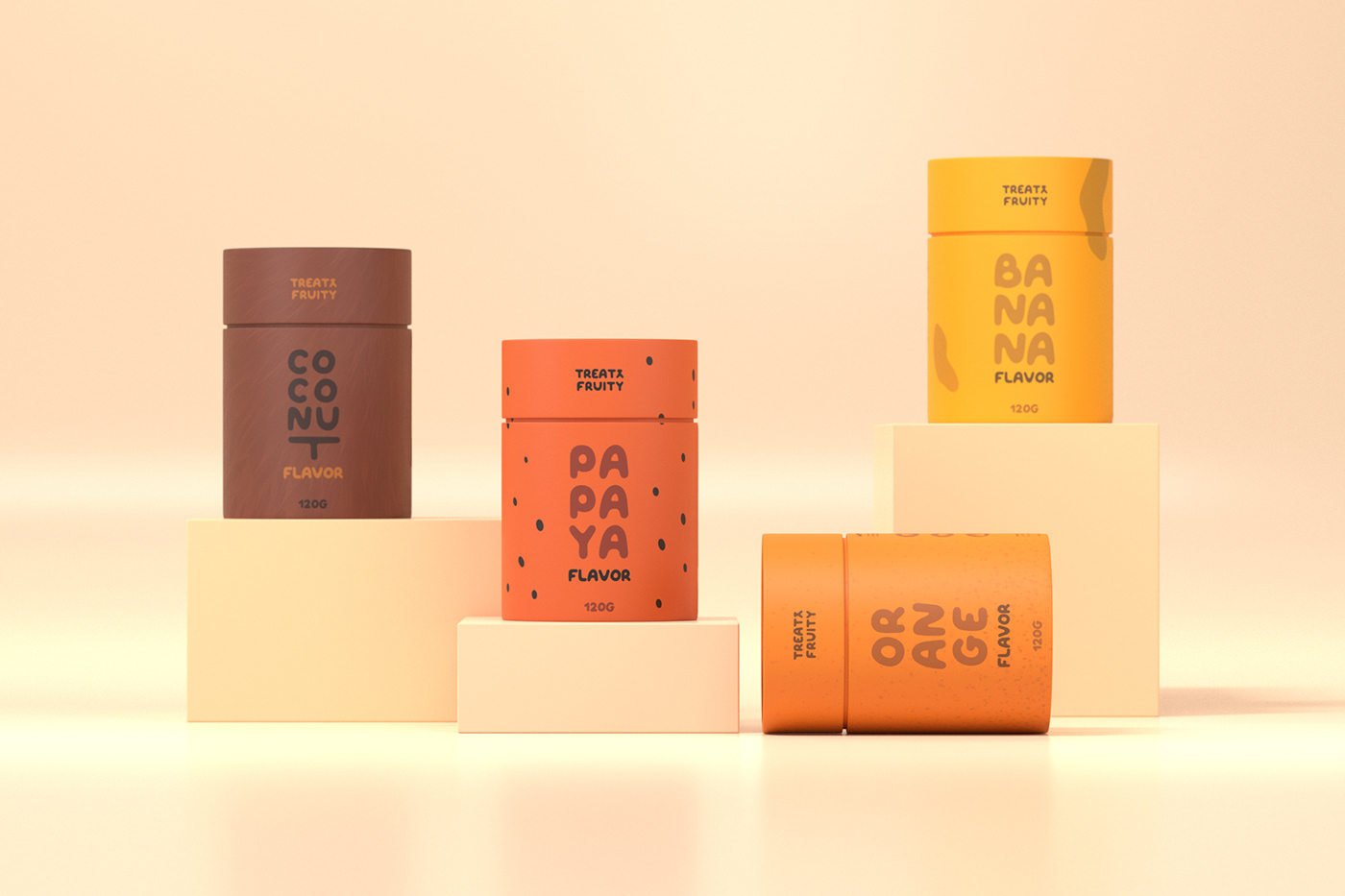 TREATY FRUITY，Dog snacks，Pet snacks，Brand design，