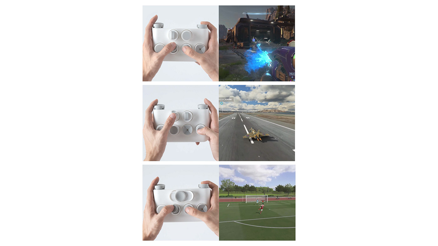 Happily Haptic Lab，Jonathan Low，Yes. YY，Tactile experience，Standardized design，3D printing，Modular design，Hall Effect Sensor ，