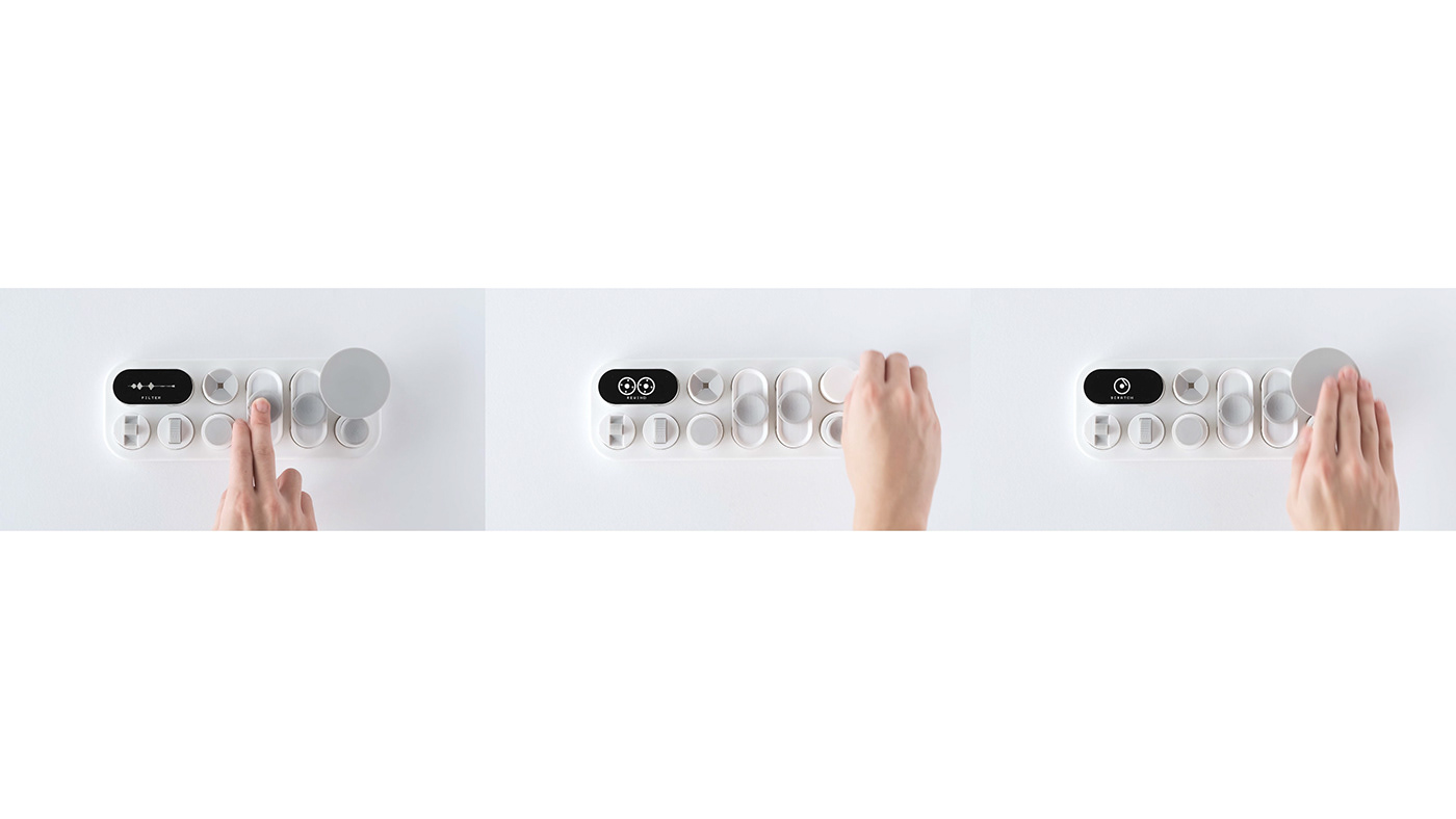 Happily Haptic Lab，Jonathan Low，Yes. YY，Tactile experience，Standardized design，3D printing，Modular design，Hall Effect Sensor ，