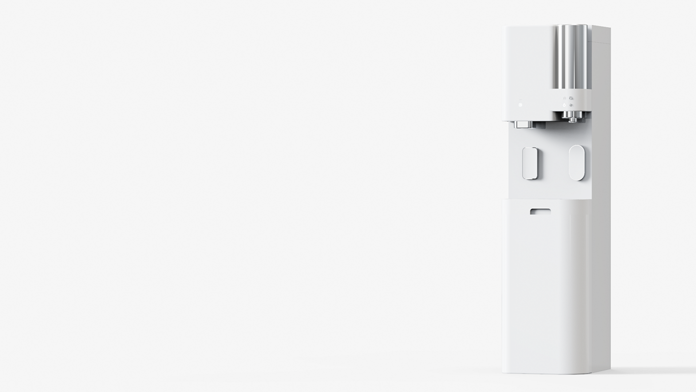 Water purifier，Ice maker，industrial design，source of water，