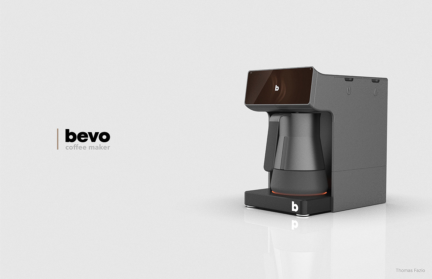 咖啡机，BEVO，交互设计，