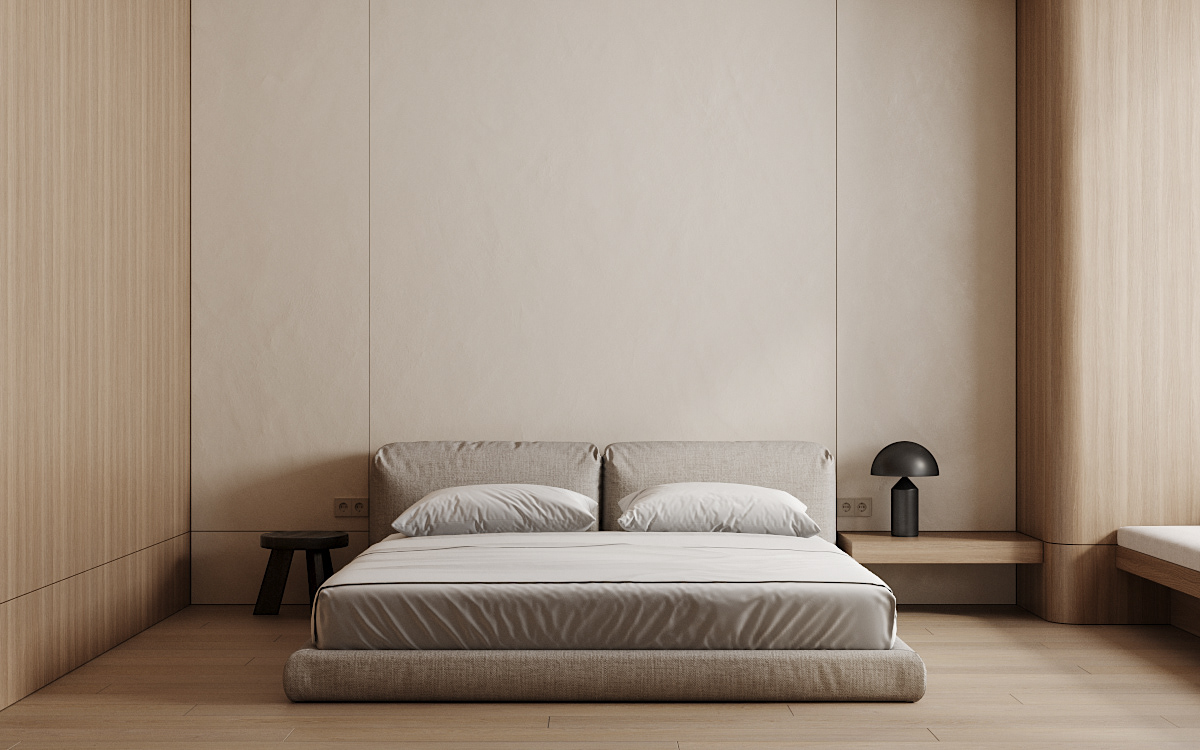 Viktoriya Sreda，Visualization and design，Interior design，Minimalist style，