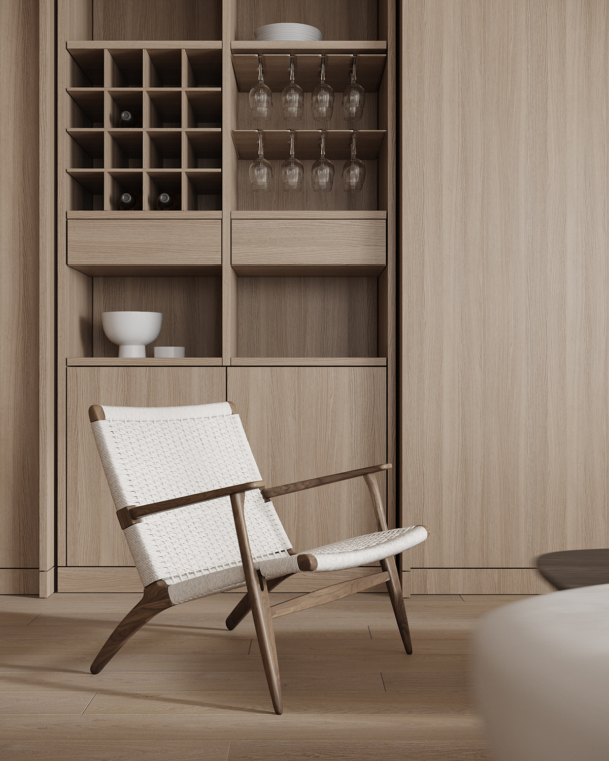 Viktoriya Sreda，Visualization and design，Interior design，Minimalist style，