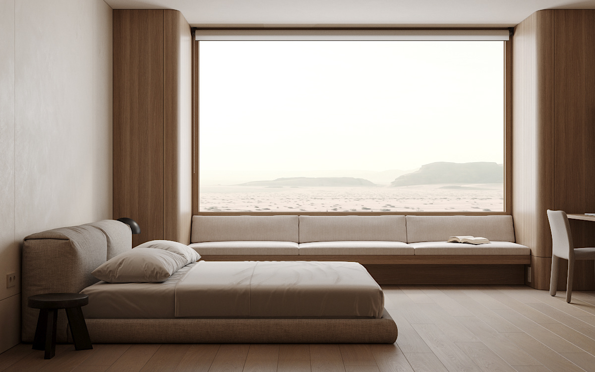 Viktoriya Sreda，Visualization and design，Interior design，Minimalist style，