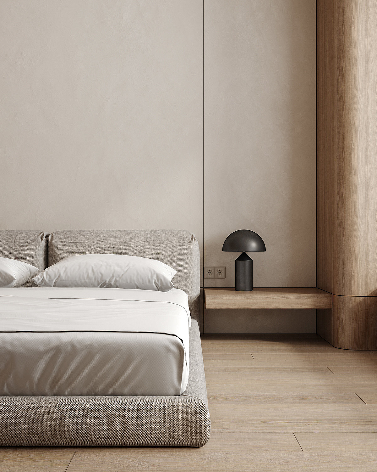 Viktoriya Sreda，Visualization and design，Interior design，Minimalist style，