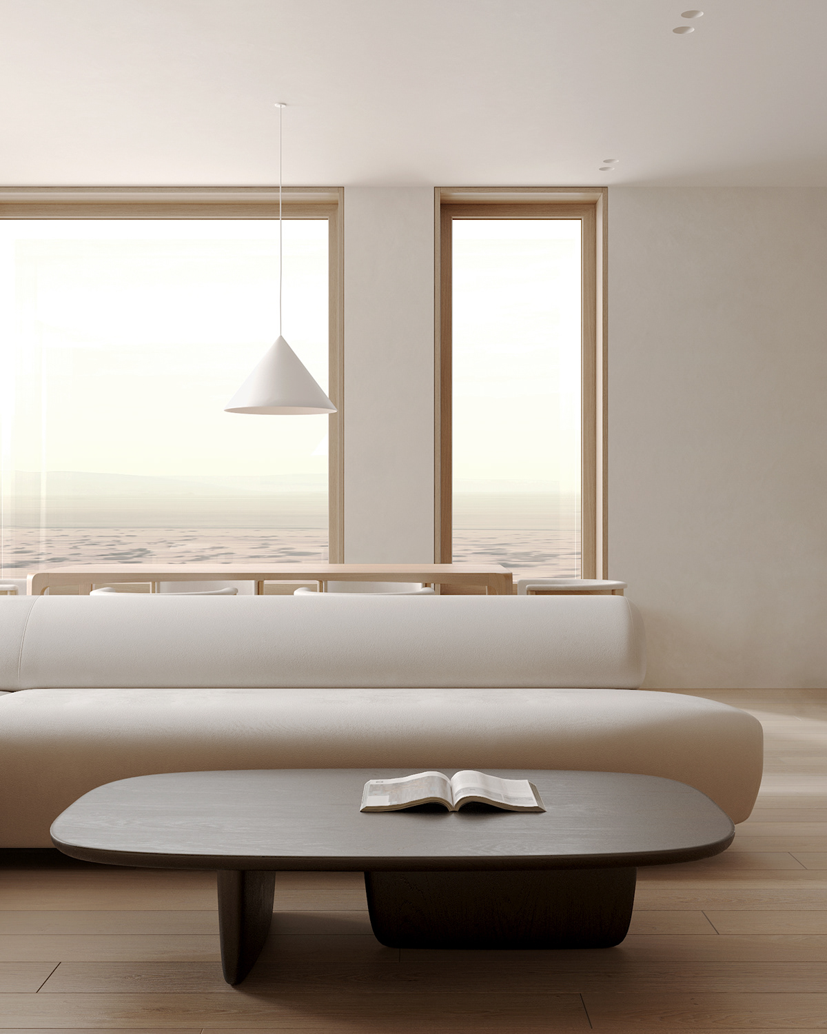 Viktoriya Sreda，Visualization and design，Interior design，Minimalist style，