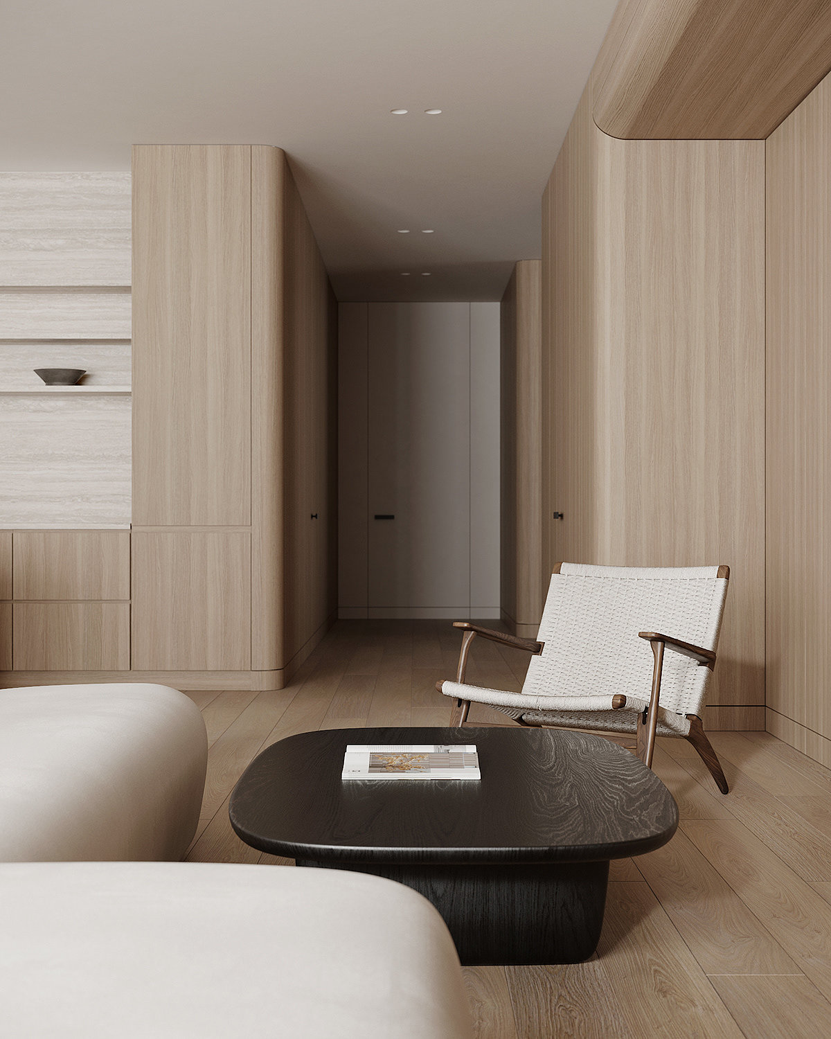 Viktoriya Sreda，Visualization and design，Interior design，Minimalist style，