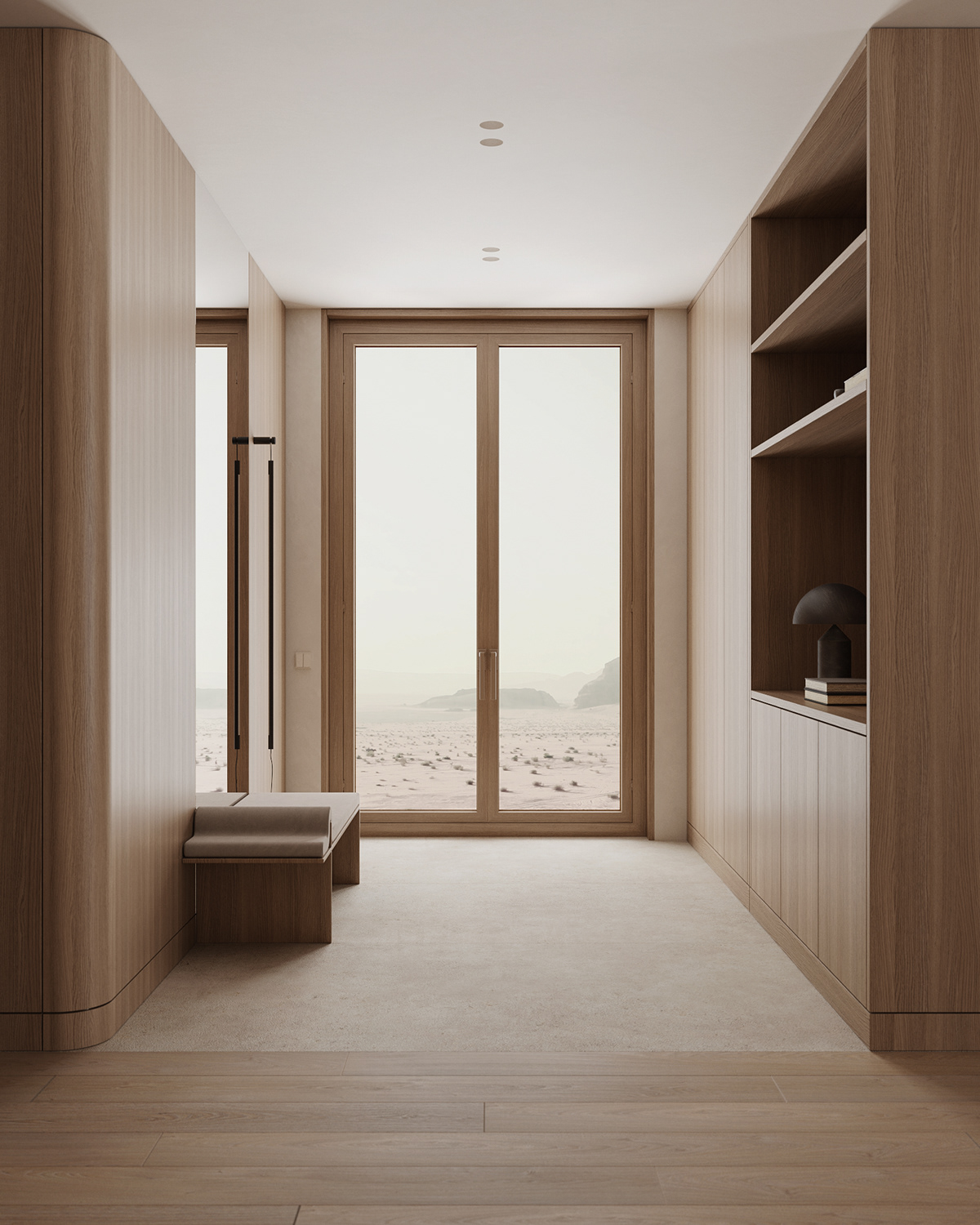 Viktoriya Sreda，Visualization and design，Interior design，Minimalist style，