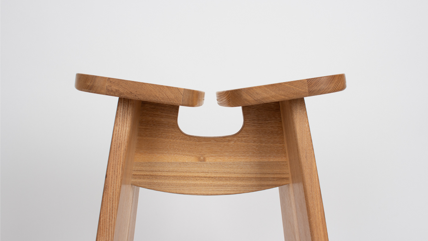 v-stool,(small splash),koooo_ tae,可用性设计,人体工程学,v形,易用