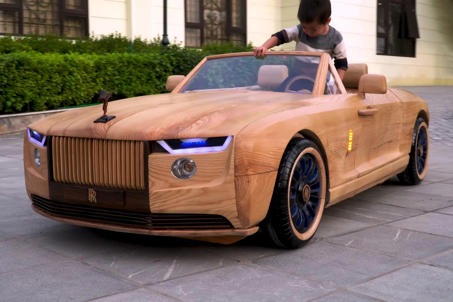 Rolls Royce stern replica，Zhang Wen，ND Woodworking Art，