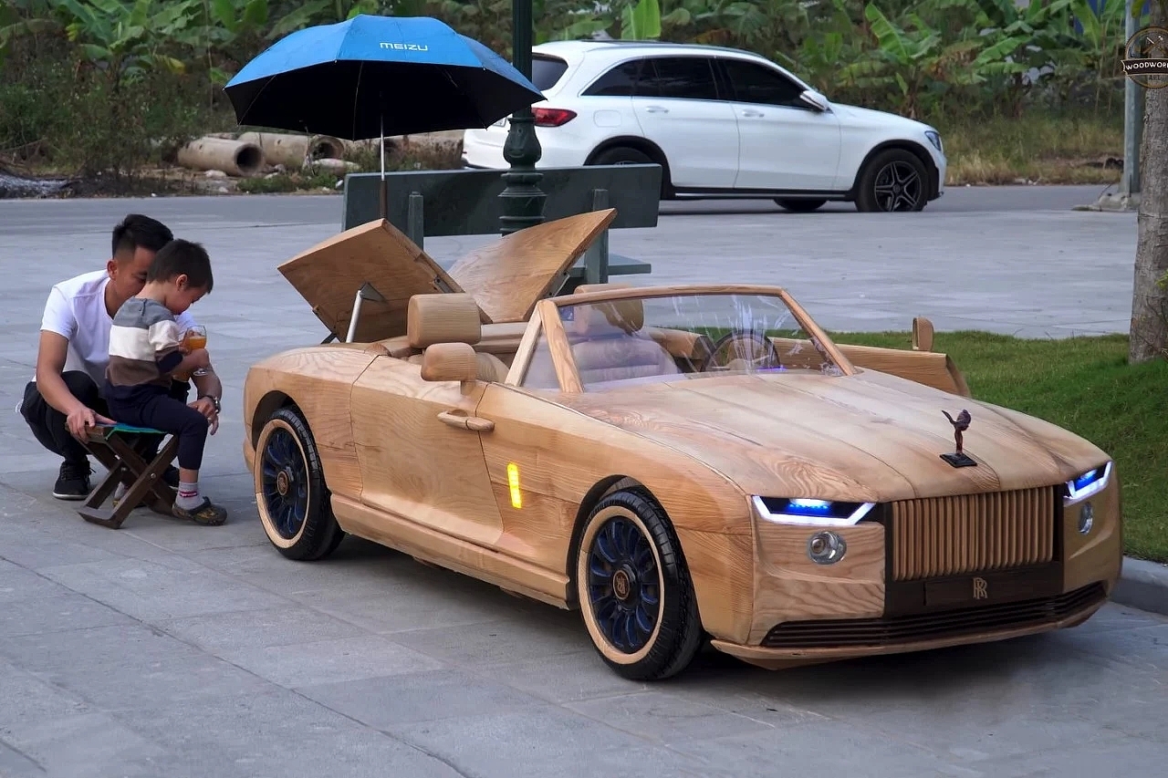 Rolls Royce stern replica，Zhang Wen，ND Woodworking Art，