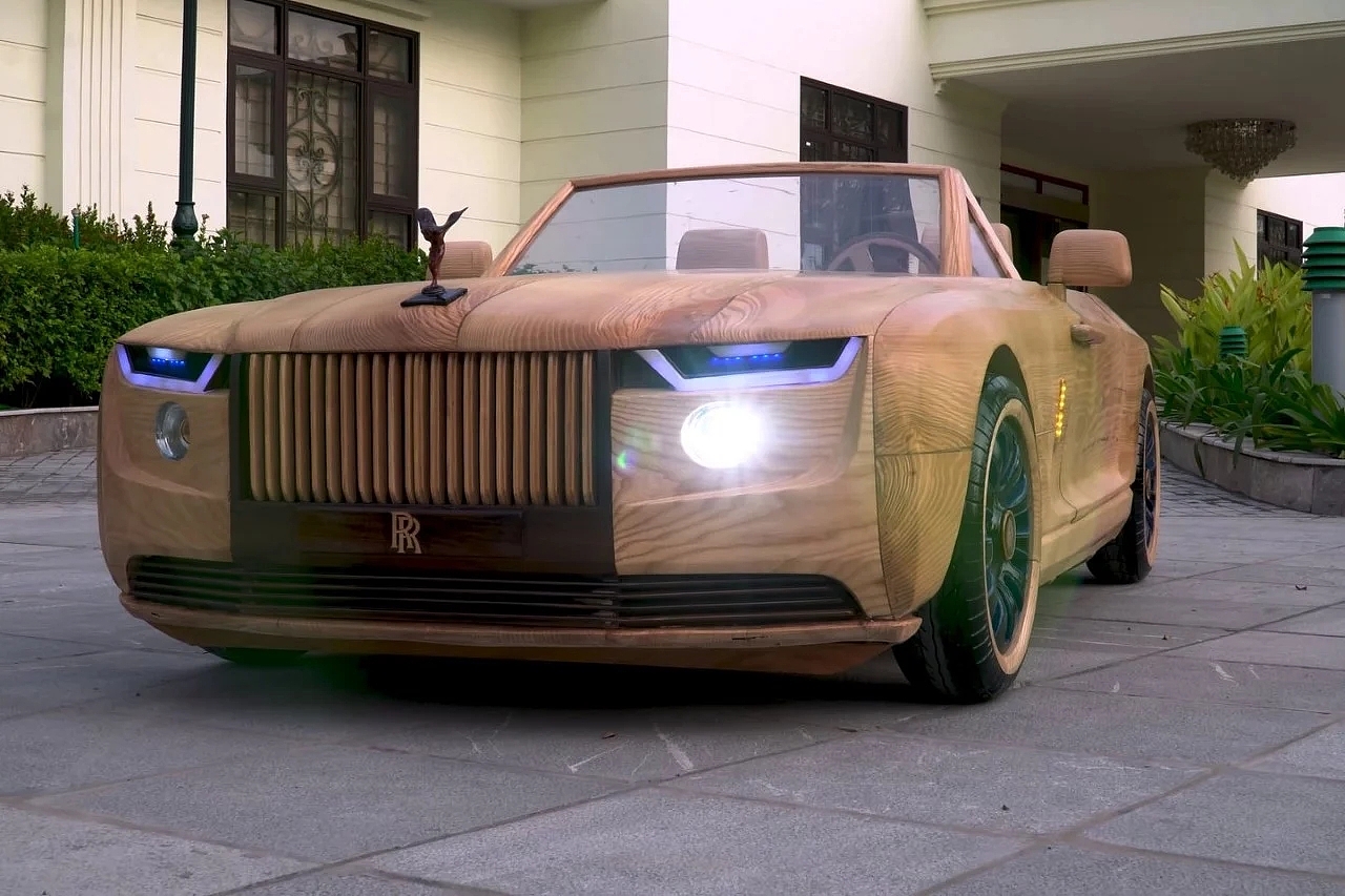 Rolls Royce stern replica，Zhang Wen，ND Woodworking Art，