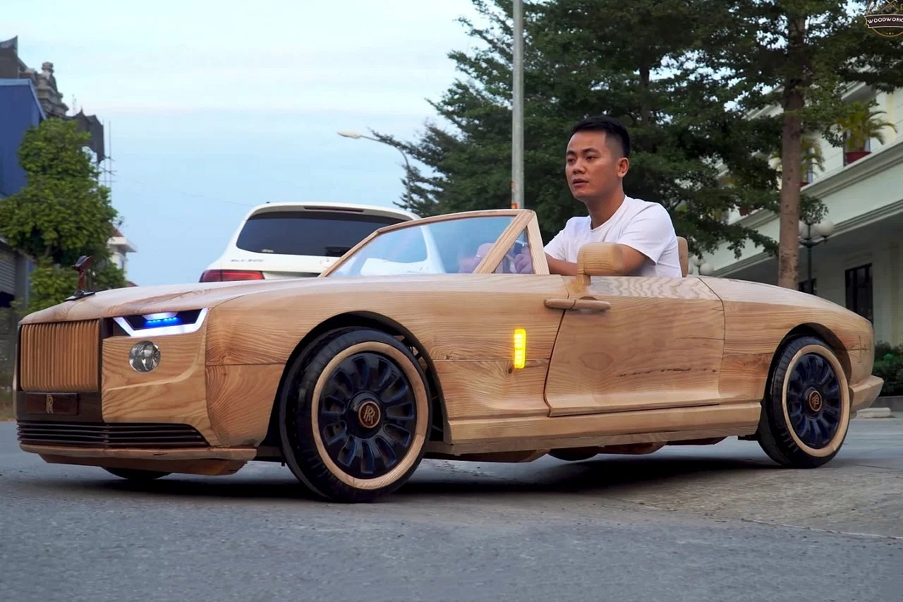 Rolls Royce stern replica，Zhang Wen，ND Woodworking Art，