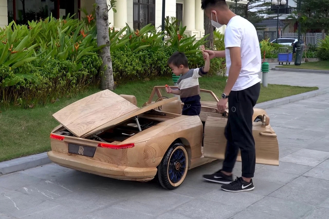 Rolls Royce stern replica，Zhang Wen，ND Woodworking Art，