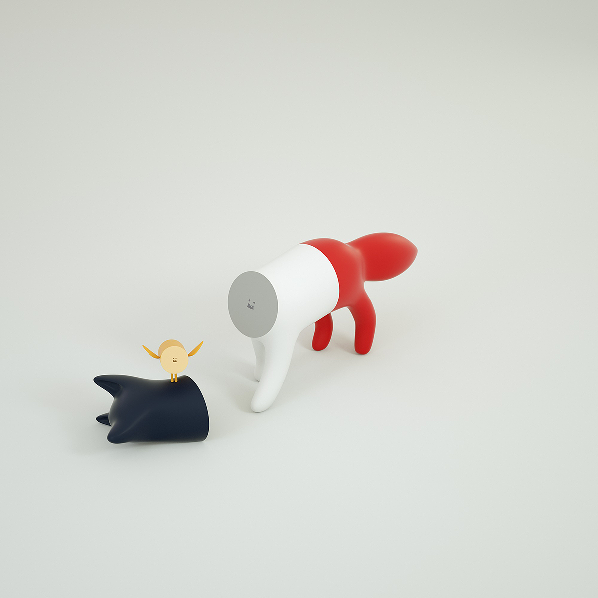 Super novel，Kisoune house，Toys，Tricolor Fox，