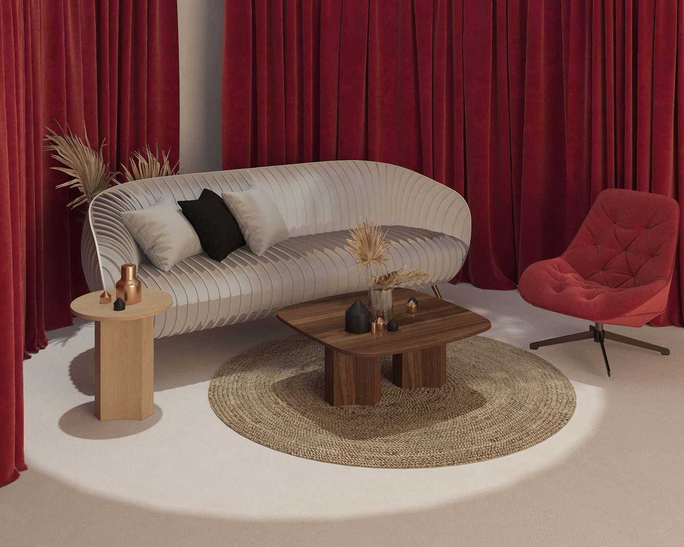 TRAPEZA，Table，geometry，furniture，