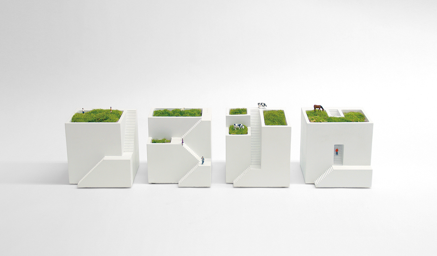 Planter，Miniature House，Flowerpot，