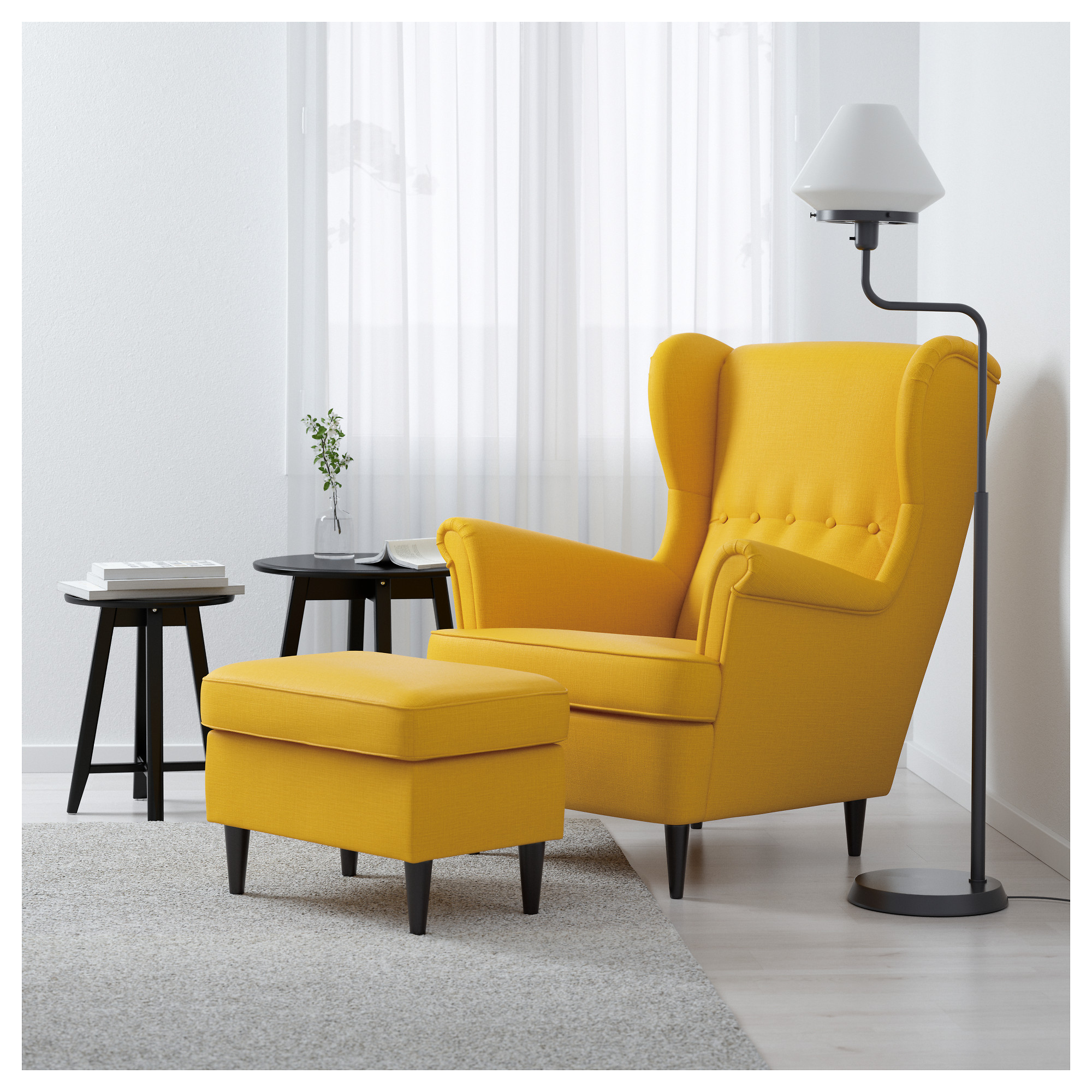 宜家STRANDMON Earcloth椅子,Nordvalla IKEA 203.432.24 普象网