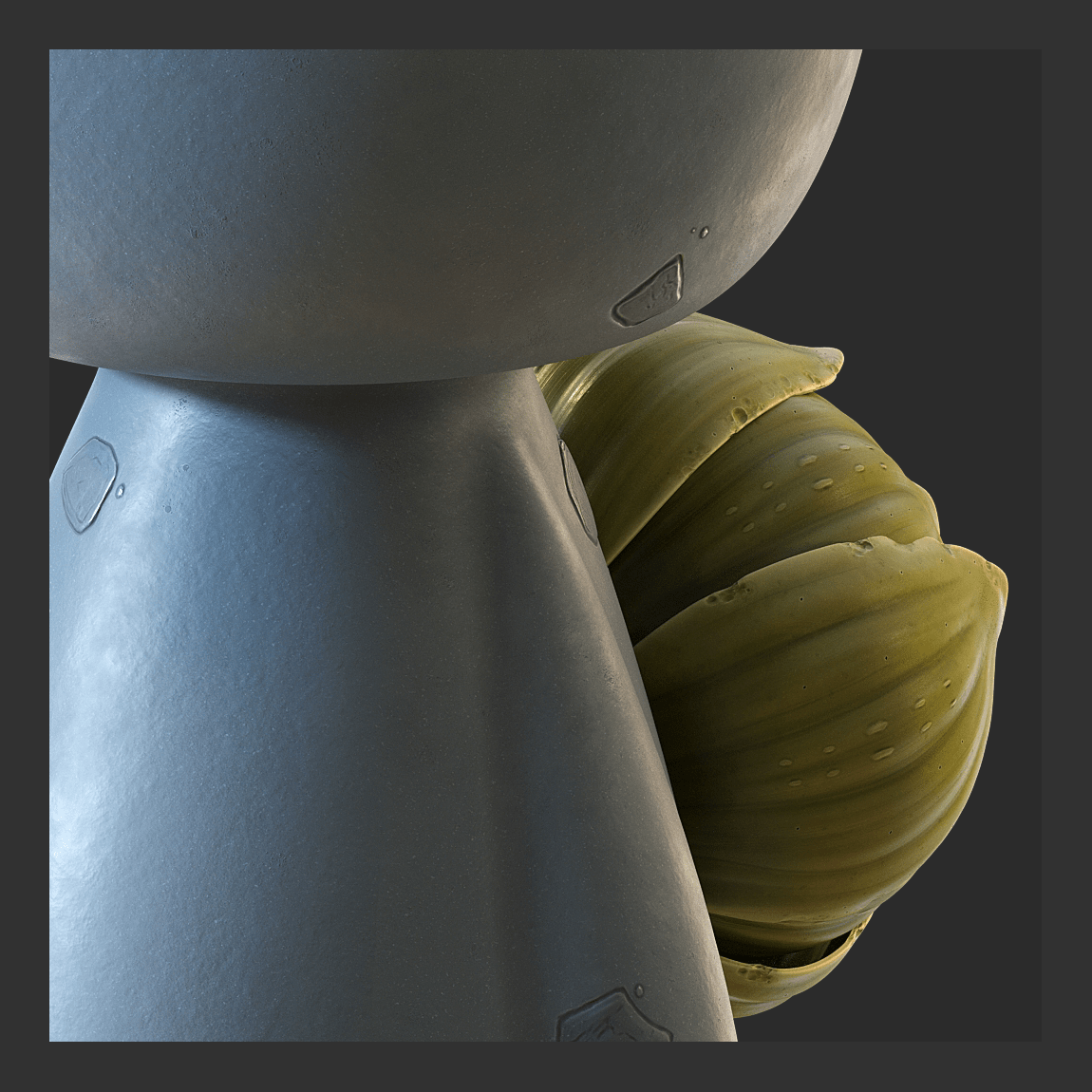 Ceramic doll，Card moving character，cgi，Digital art，