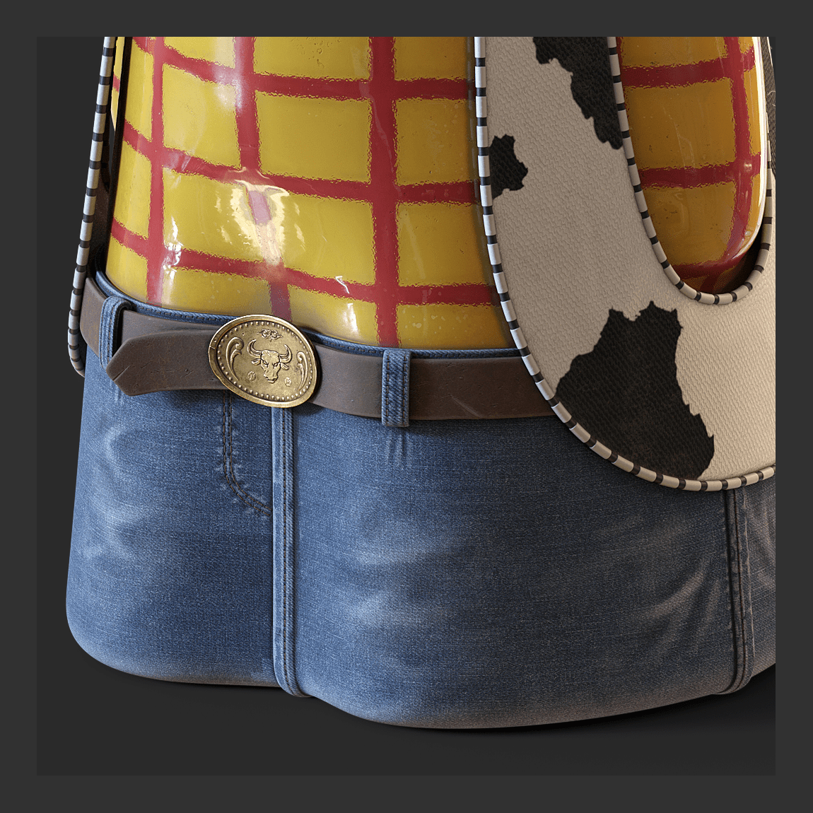 Ceramic doll，Card moving character，cgi，Digital art，