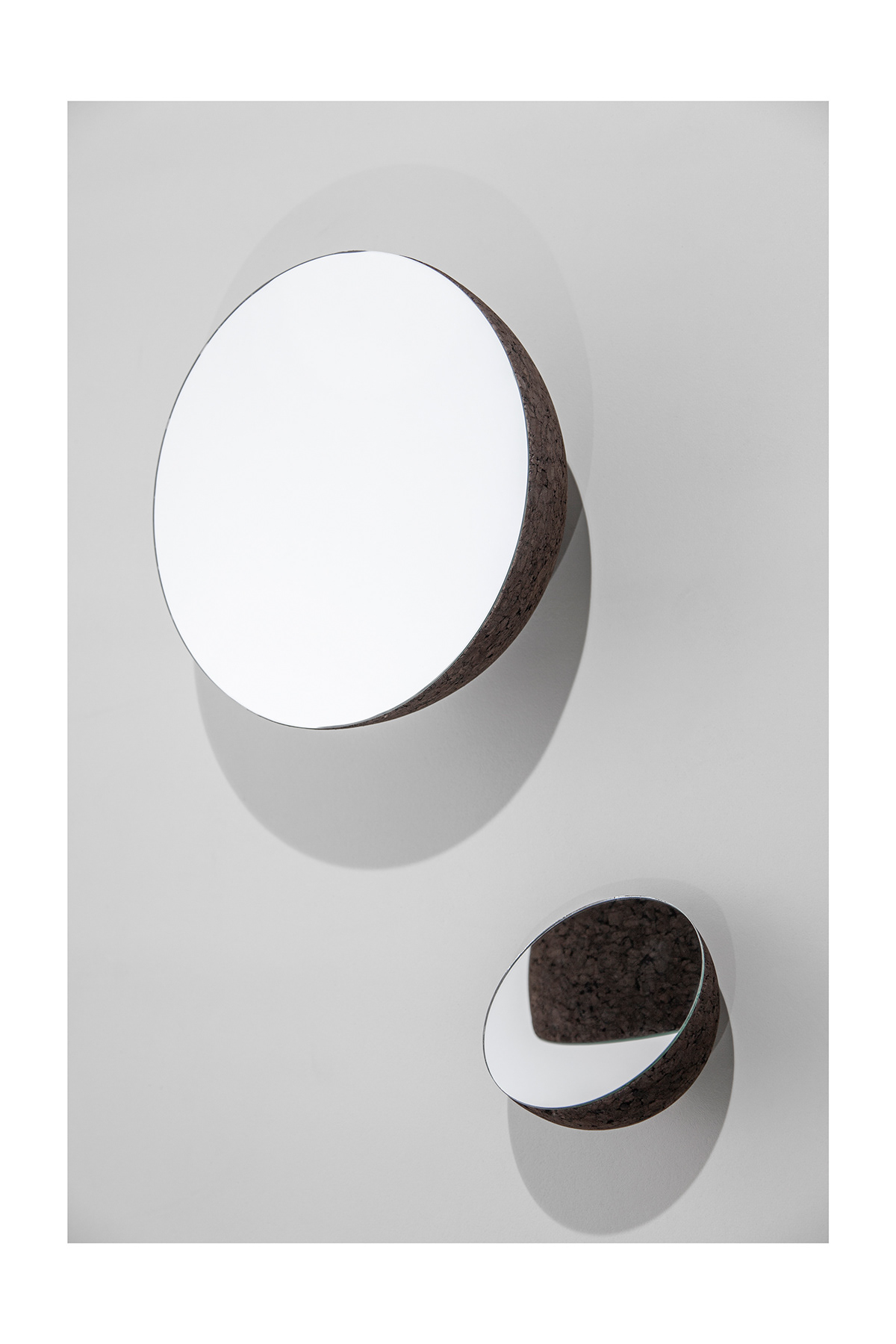 mirror，Rotatable，wooden ，Semicircle，