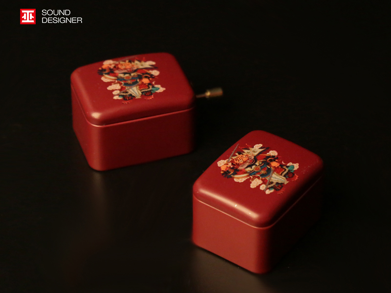 New Year gift，Hand music box，Year of the tiger，Huwei，