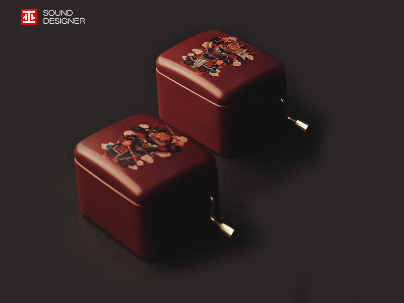 New Year gift，Hand music box，Year of the tiger，Huwei，