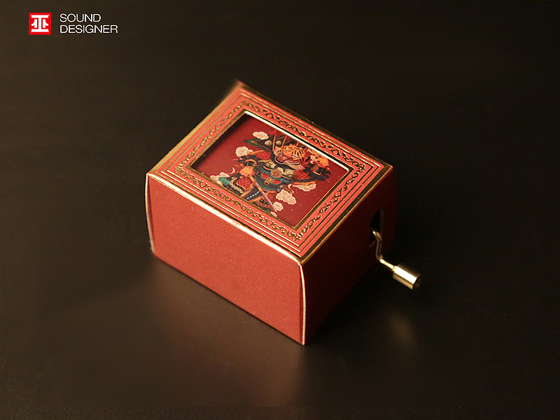 New Year gift，Hand music box，Year of the tiger，Huwei，