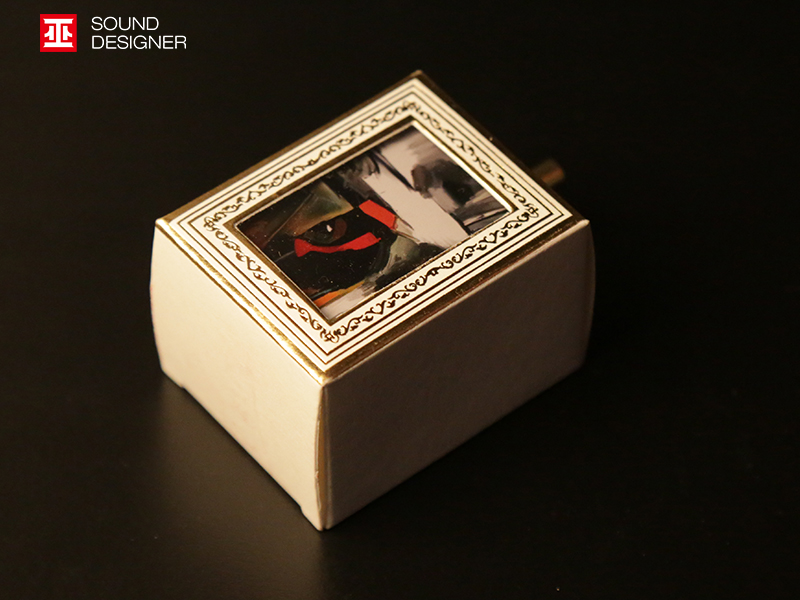 cat，Hand music box，Handmade，