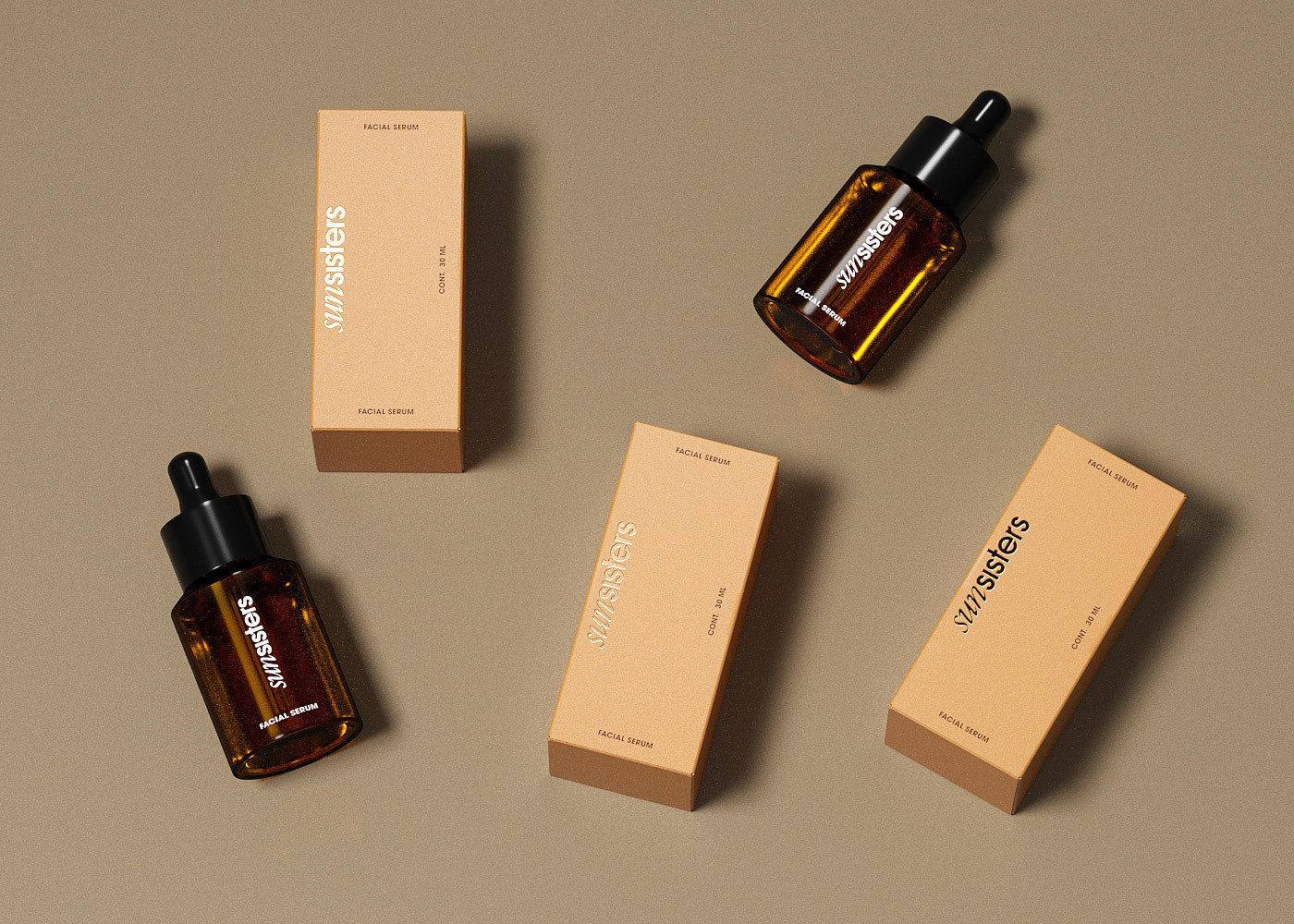 SunSisters，packing，skin care products，
