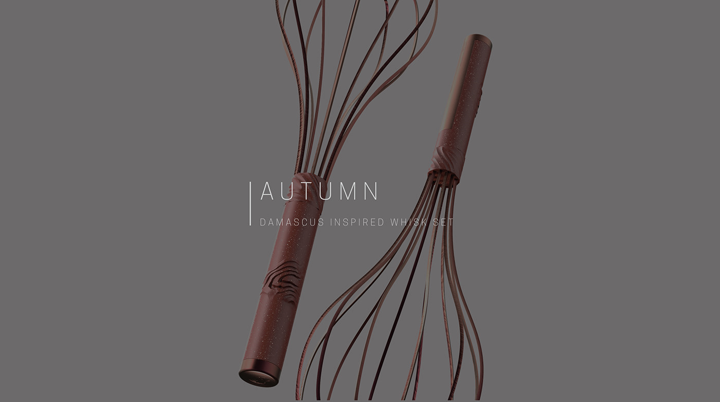 Kitchen utensils，Home Furnishing，AUTUMN，Whisk，product design，sustainable，