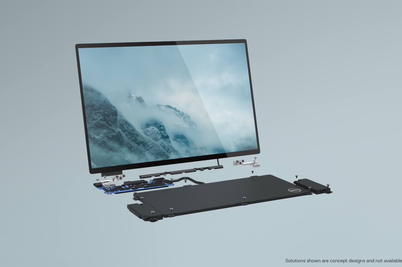 Carbon footprint，Dale，Notebook computer，Repairable，Sustainability，