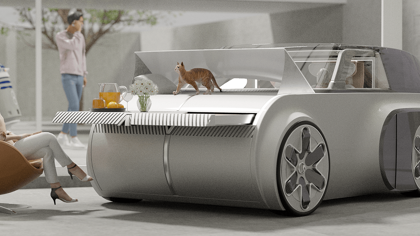 renault，Pets，Automobile design，Concept Car，traffic，