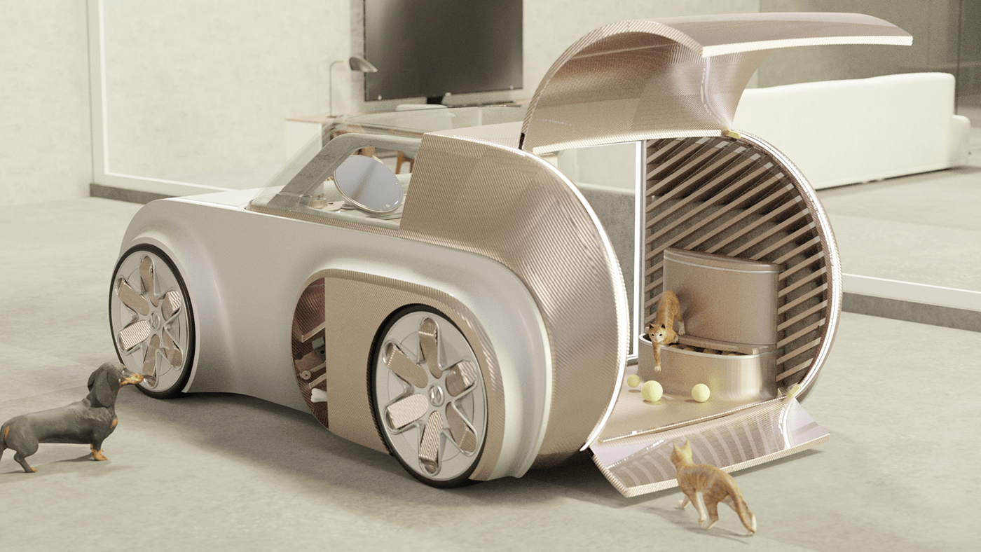 renault，Pets，Automobile design，Concept Car，traffic，