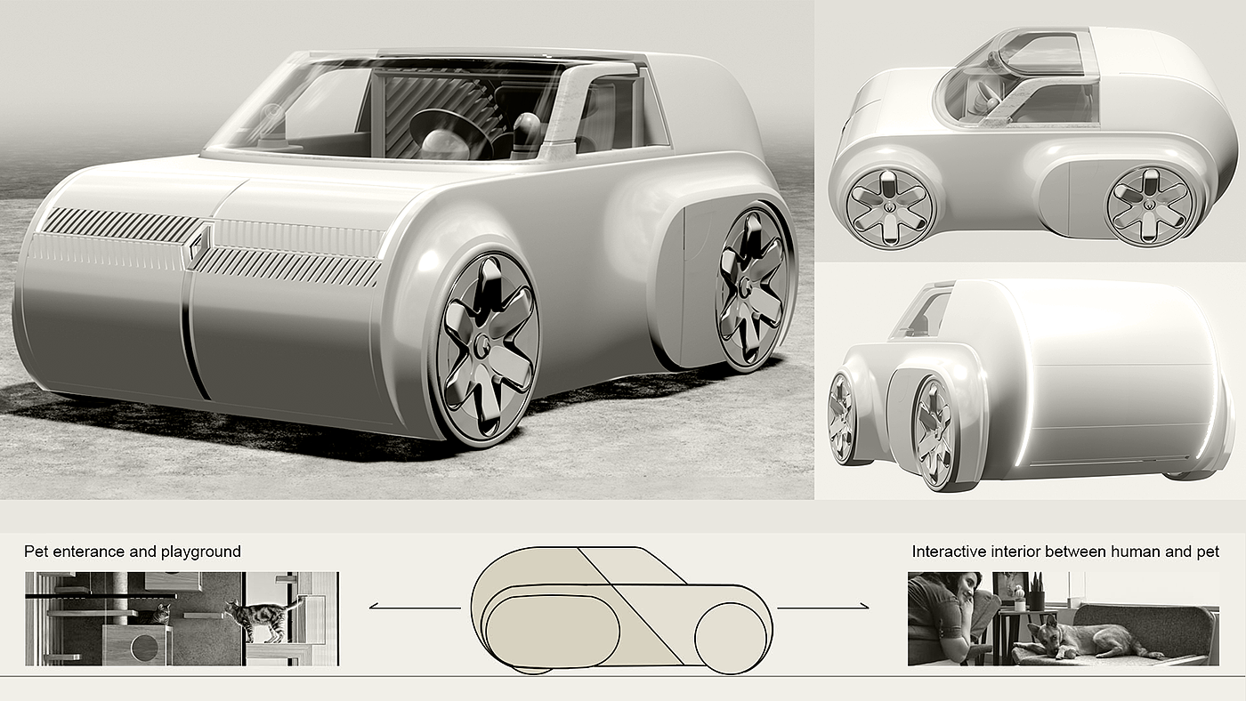 雷诺，宠物，汽车设计，概念车，交通，