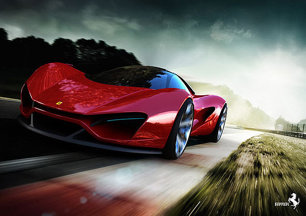 Ferrari，Sports car，automobile，vehicle，