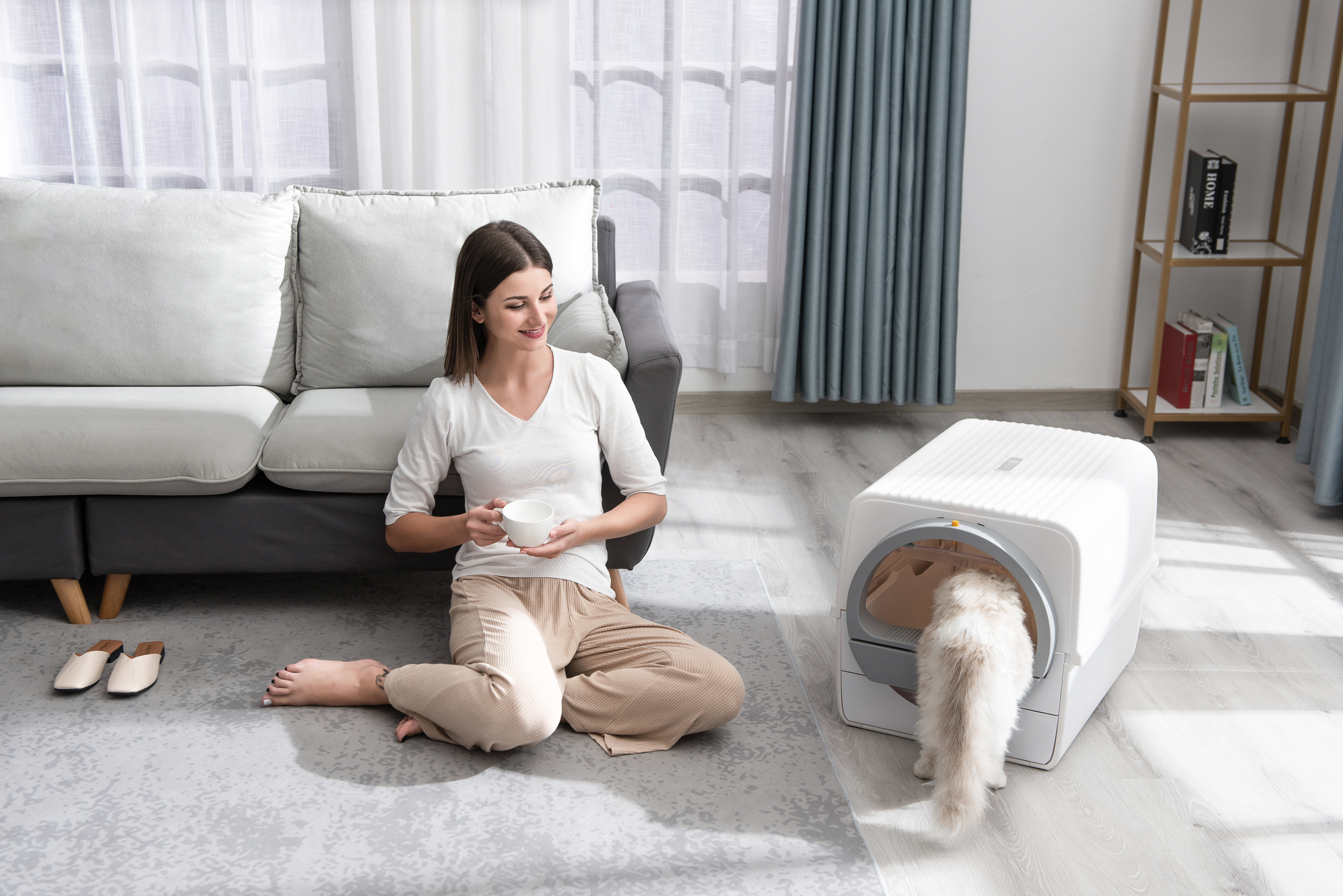 Product design, product rendering, industrial design, litter Basin，