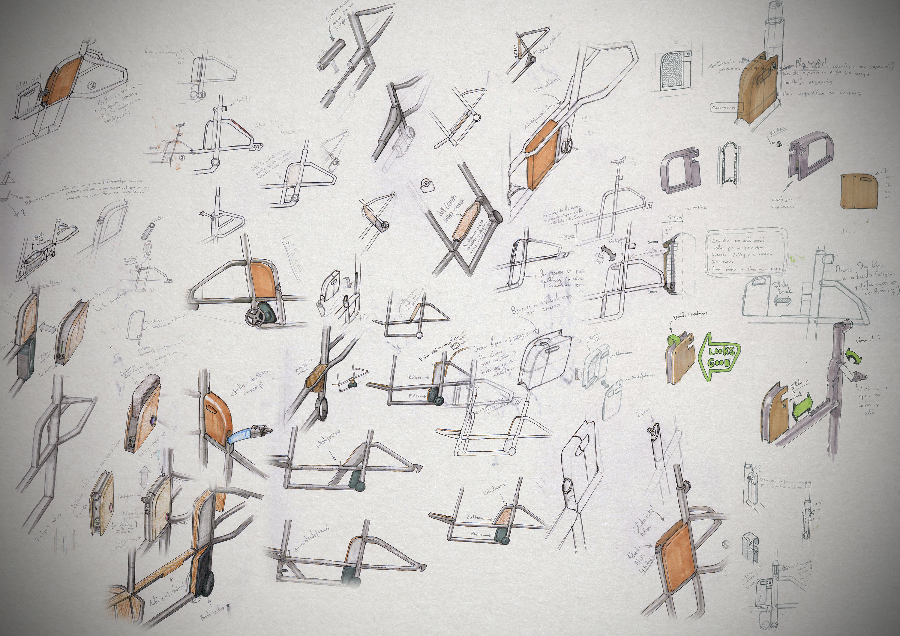 Tricycle，vehicle，kaylade-e，Electric vehicle，moped，sketch，