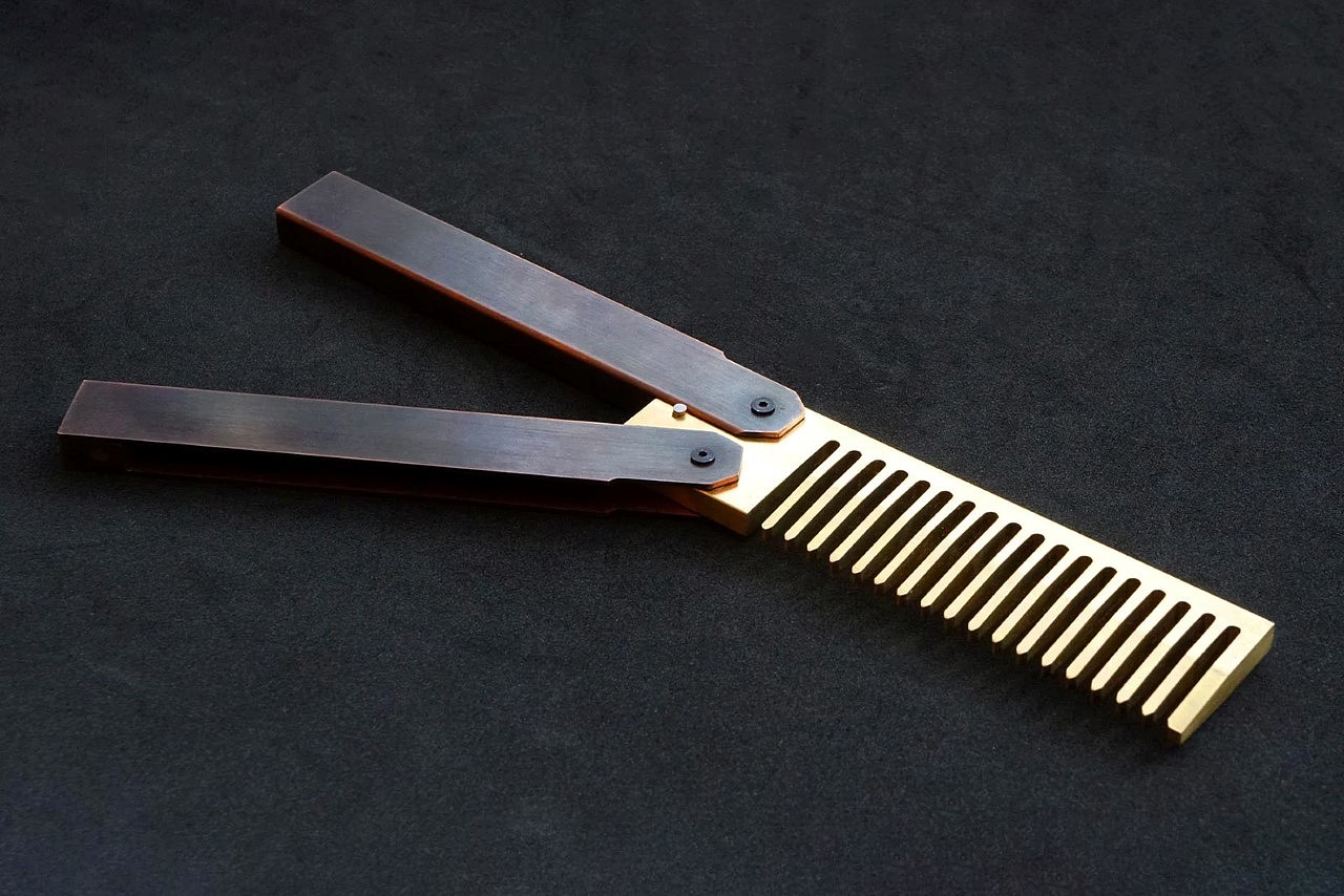 comb，product design，Butterfly comb，