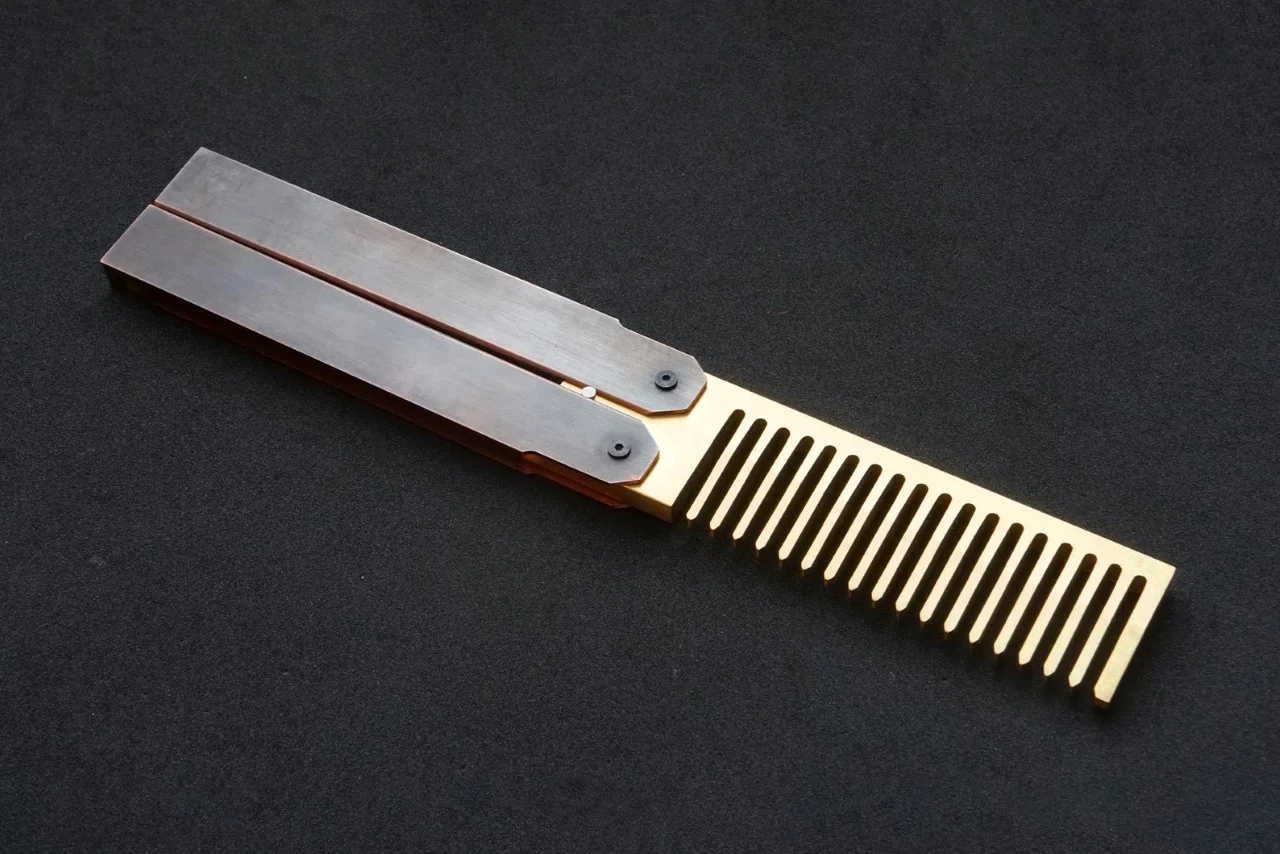 comb，product design，Butterfly comb，