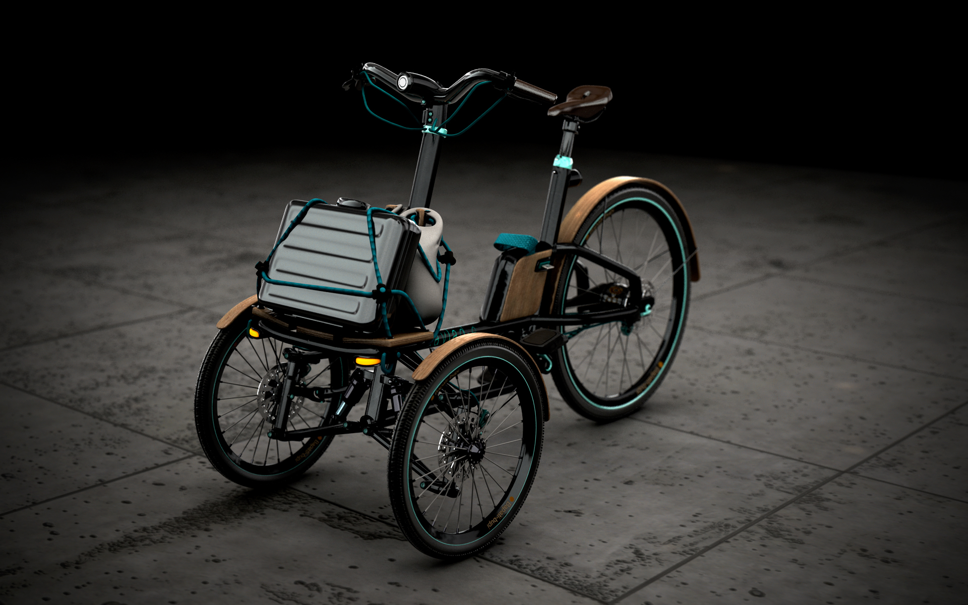 Tricycle，vehicle，kaylade-e，Electric vehicle，moped，sketch，