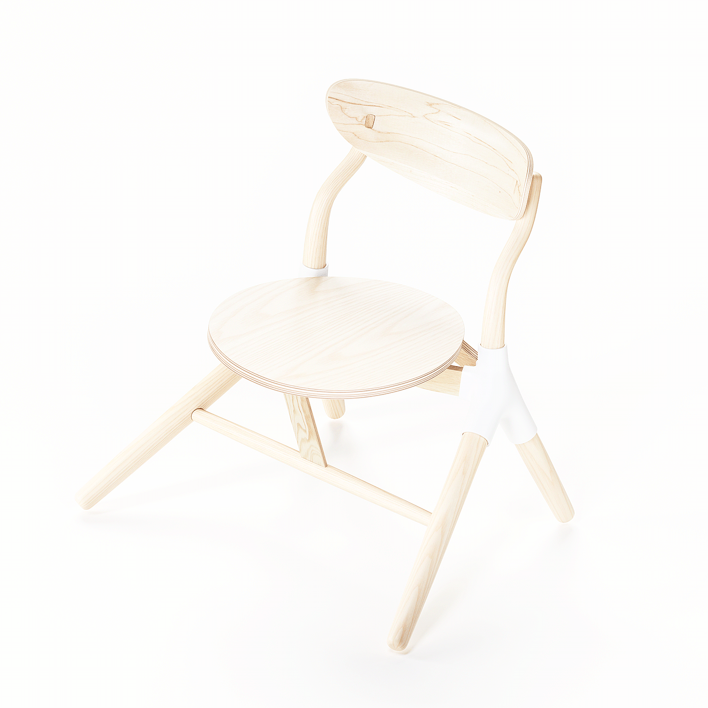 chair，Plastic，wood，3d，furniture design ，