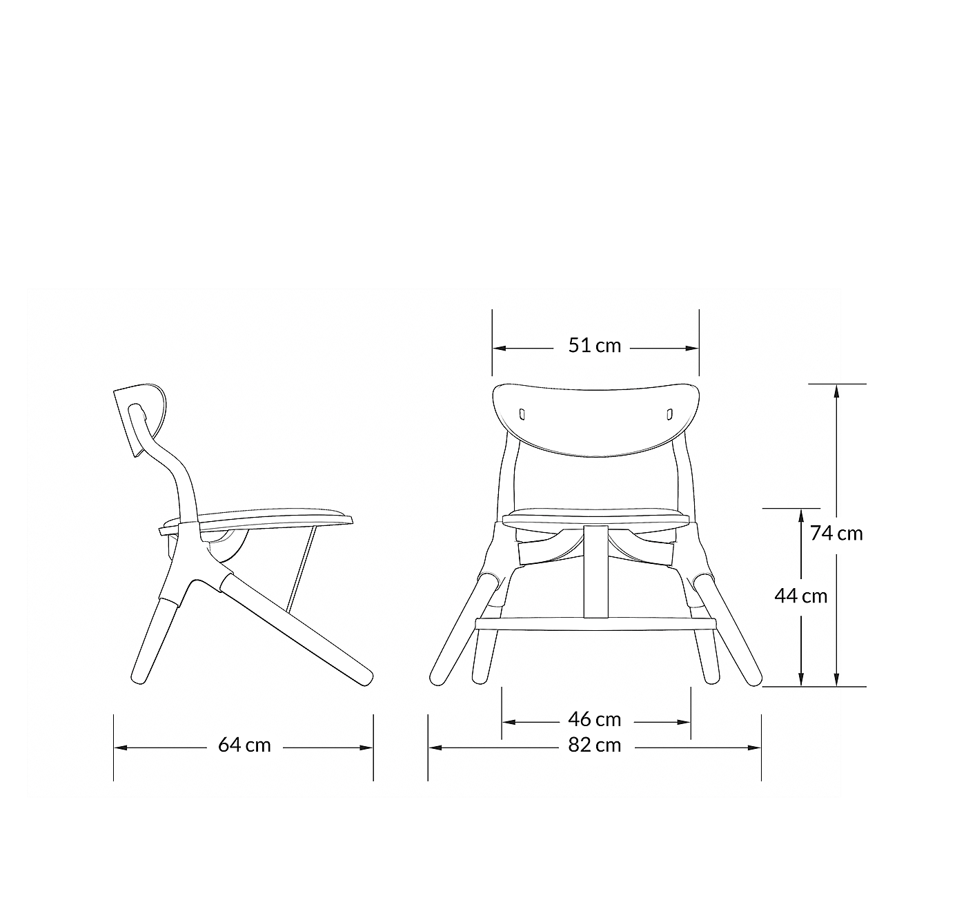 chair，Plastic，wood，3d，furniture design ，