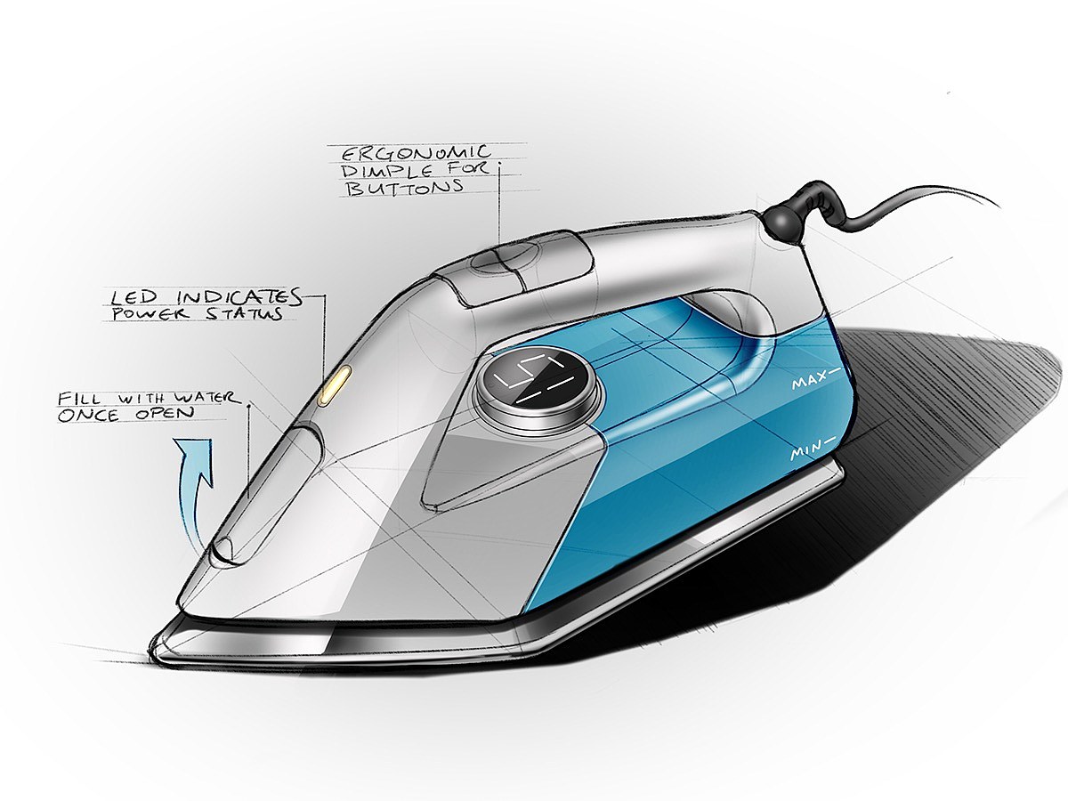 Hand drawn，Industrial design sketch，