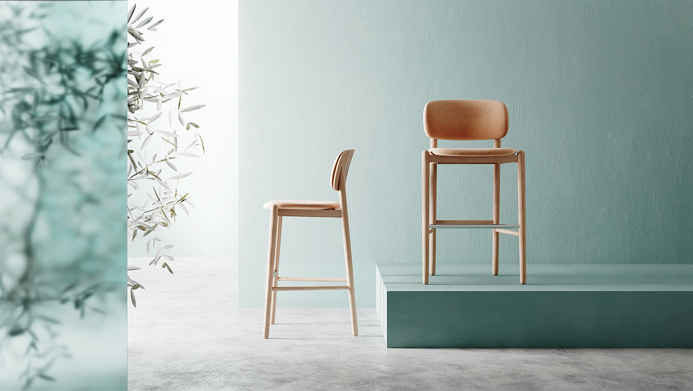 Stool，mild，product design，