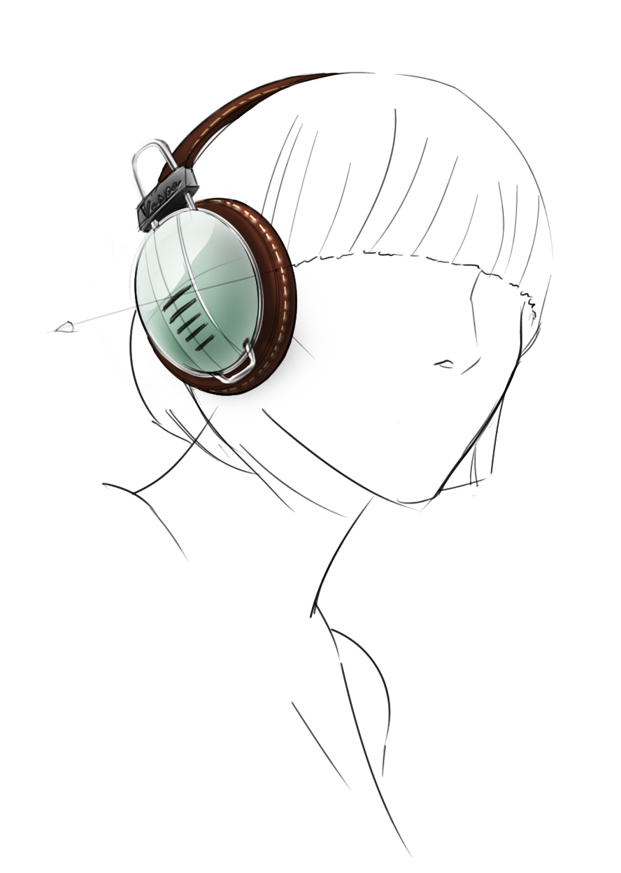 Hand drawn，Industrial design sketch，