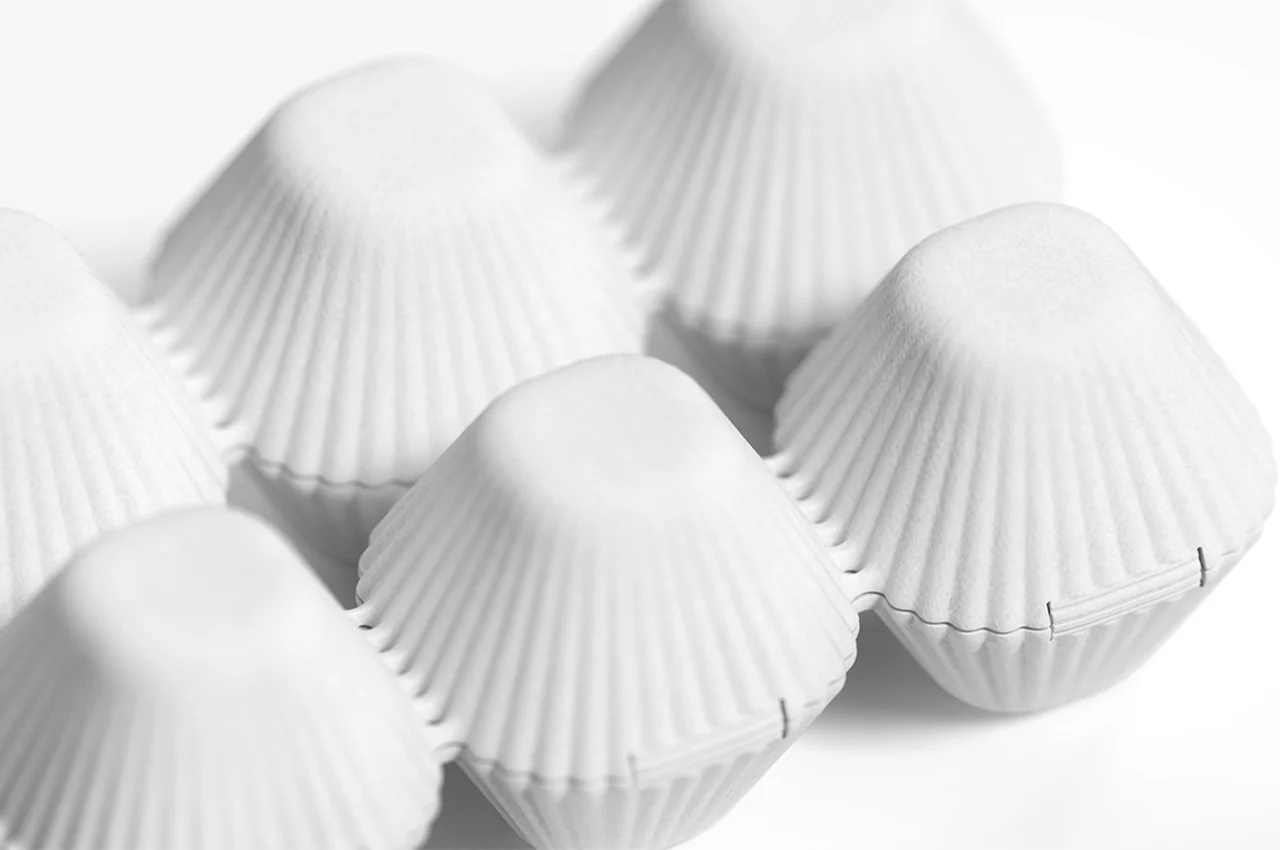 sustainable，packing design，egg，Foam paper，