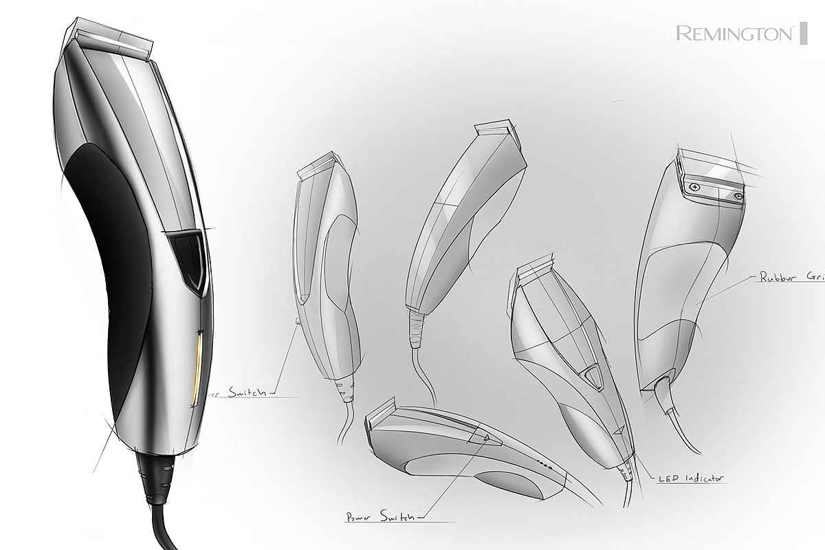 Hand drawn，Industrial design sketch，