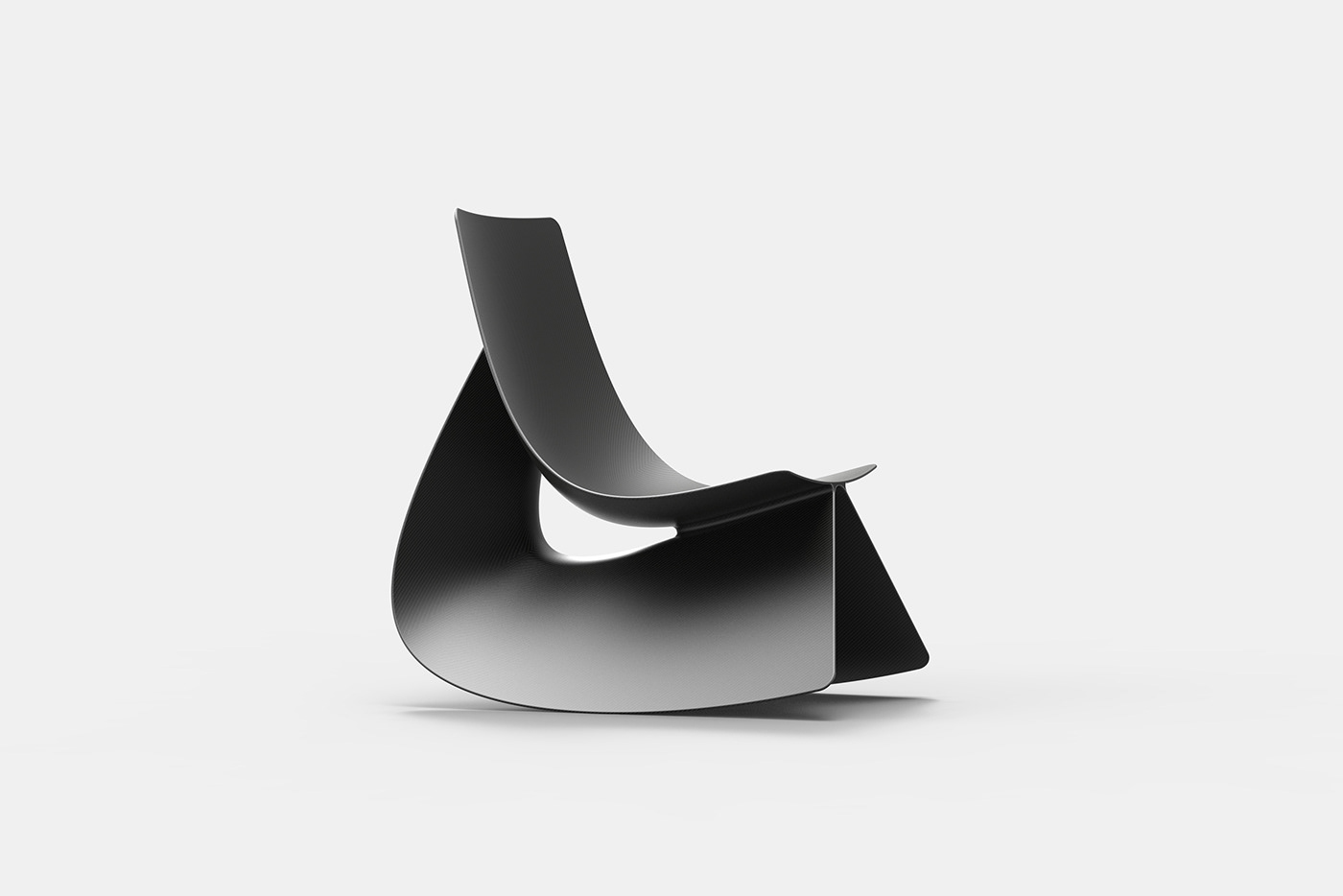 Kitin，Rocking chair，carbon fibre，product design，deck chair，chair，