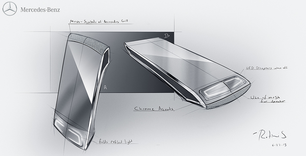 Hand drawn，Industrial design sketch，